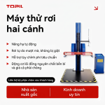 TOPIL Logi-Guard™ Máy thử rơi một cánh – Hệ thống kiểm tra khả năng chống va đập tải trọng lớn cho thùng carton và bao bì cỡ lớn 2