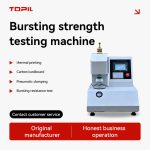 TOPIL Auto-Burst™ Series – Automatic Digital Bursting Strength Tester for Paper, Cardboard & Corrugated Board 2