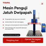 TOPIL Logi-Guard™ Penguji Jatuh Lengan Tunggal – Ujian Rintangan Impak Berkapasiti Tinggi untuk Kotak Kadbod & Bungkusan Besar 2