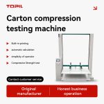 TOPIL Fortis-Box™ Carton Compression Tester – High-Precision BCT for Stacking & Crush Resistance Testing 2