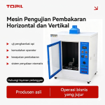 TOPIL Vulcan-94™ Alat Uji Mudah Terbakar Horizontal & Vertikal Standar UL94 – Sistem Pengujian Keamanan Kebakaran Presisi untuk Plastik & Polimer 2