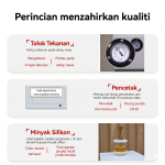 TOPIL Auto-Burst™ Siri – Penguji Kekuatan Letupan Digital Automatik untuk Kertas, Papan Kadbod & Papan Beralun 4