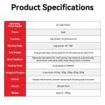 TOPIL Flex-Guard™ Wire Bending & Swing Tester – Precision Cable Durability Testing System with 6-Station Independent Monitoring 4