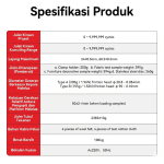 TOPIL Penguji Lelasan & Gumpalan Fabrik Martindale 5
