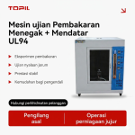 TOPIL Vulcan-94™ Penguji Kebakaran Mendatar & Menegak UL94 – Sistem Ujian Keselamatan Kebakaran Ketepatan Tinggi untuk Bahan Plastik & Polimer 2