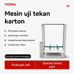 TOPIL Fortis-Box™ Alat Uji Tekan Karton – Sistem Pengujian BCT Presisi Tinggi untuk Uji Tumpukan & Ketahanan Hancur 1