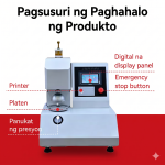 TOPIL Serye Auto-Burst™ – Awtomatikong Digital na Taga-Sukat ng Lakas ng Pagputok para sa Papel, Karton, at Lupon na Corrugated 4