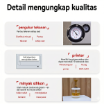 TOPIL Auto-Burst™ Seri – Alat Uji Kekuatan Ledakan Digital Otomatis untuk Kertas, Karton & Papan Bergelombang 4