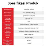 TOPIL Auto-Burst™ Seri – Alat Uji Kekuatan Ledakan Digital Otomatis untuk Kertas, Karton & Papan Bergelombang 5