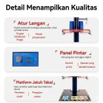TOPIL Logi-Guard™ Alat Uji Jatuh Lengan Tunggal – Pengujian Ketahanan Benturan Kapasitas Tinggi untuk Kotak Karton & Kemasan Besar 3