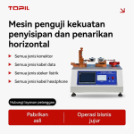 TOPIL Connect-Sync™ Alat Uji Gaya Sisip & Tarik Horizontal – Sistem Pengujian Siklus Hidup Konektor Presisi Tinggi 4