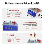 Penguji Lelasan Alkohol & Pemadam PrecisionLift™ – Mesin Ujian Ketahanan Permukaan Profesional 2