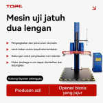TOPIL Logi-Guard™ Alat Uji Jatuh Lengan Tunggal – Pengujian Ketahanan Benturan Kapasitas Tinggi untuk Kotak Karton & Kemasan Besar 5