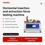TOPIL Connect-Sync™ Horizontal Insertion & Withdrawal Force Tester – Precision Connector Life-Cycle Testing System 2