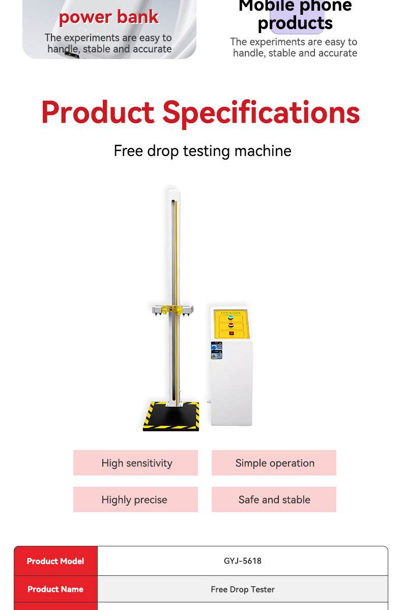topil drop guard™ precision mobile phone drop tester – automated single wing drop testing system for electronics