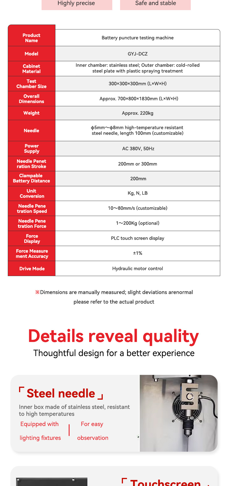topil titan guard™ battery explosion proof test chamber – high safety thermal & overcharge testing solution