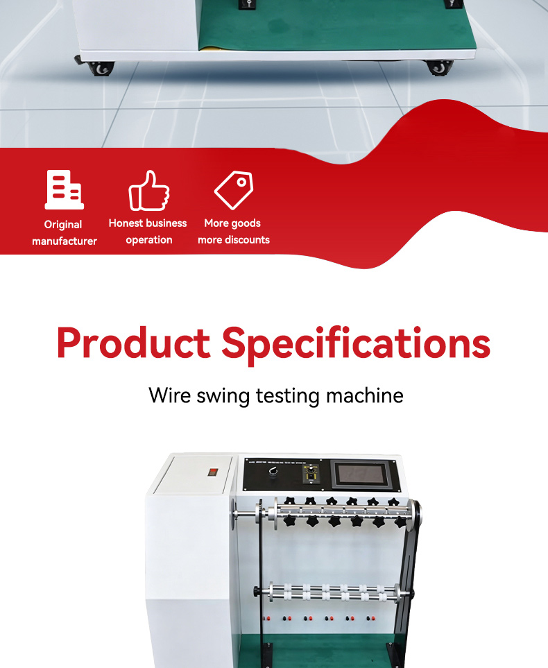 topil flex guard™ wire bending & swing tester – precision cable durability testing system with 6 station independent monitoring
